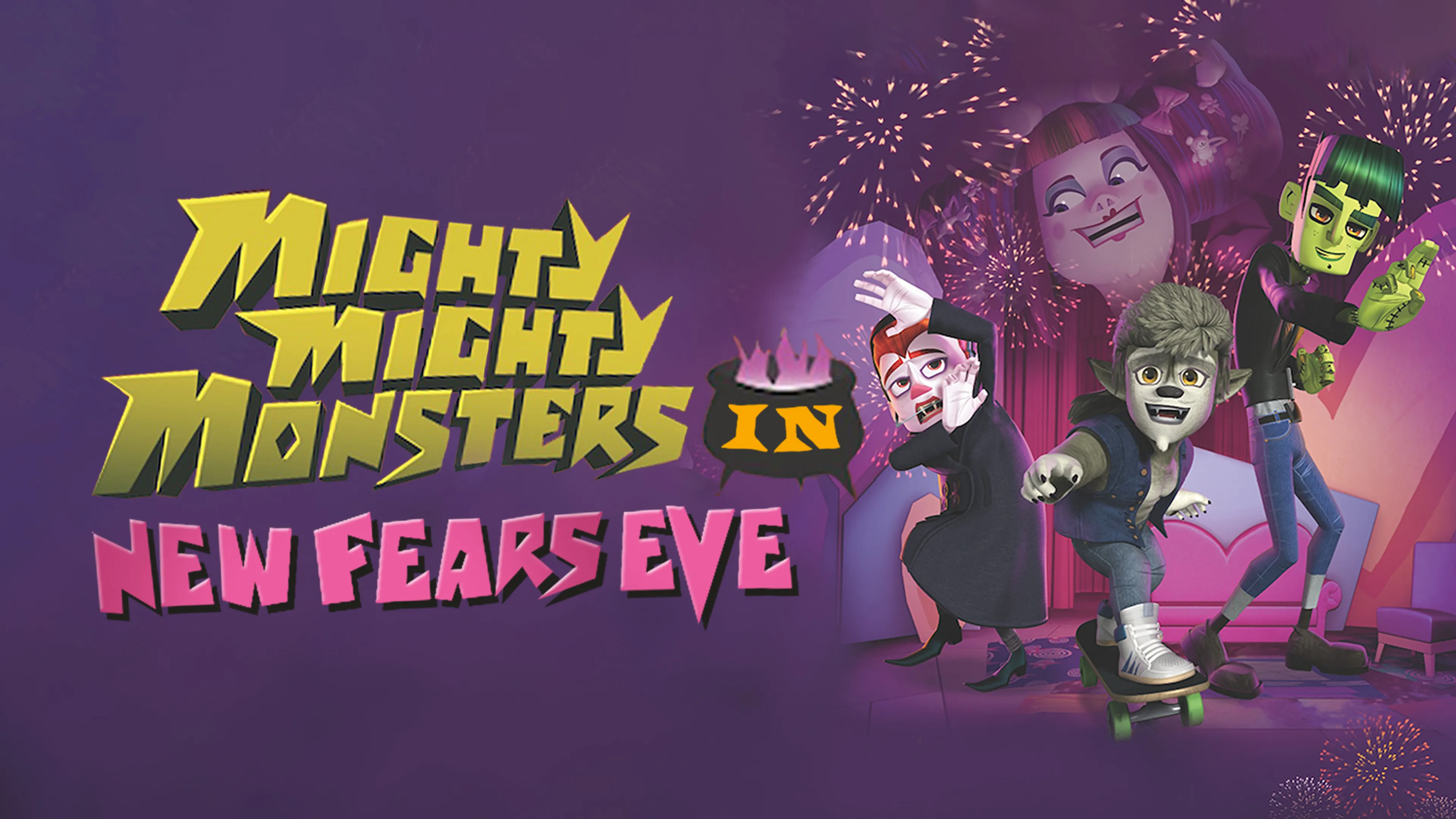 Mighty Mighty Monsters in New Fears Eve poster